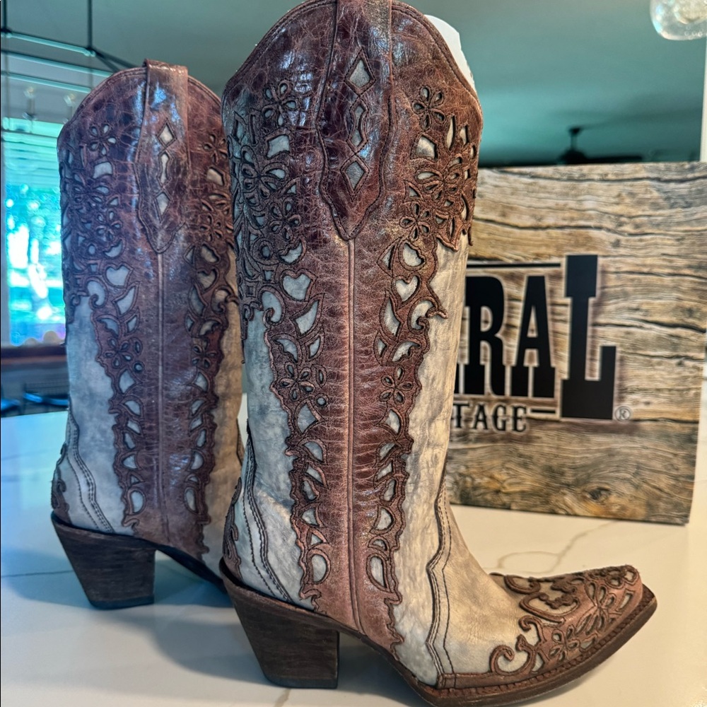 Ladies Corral Western Cowboy Boot